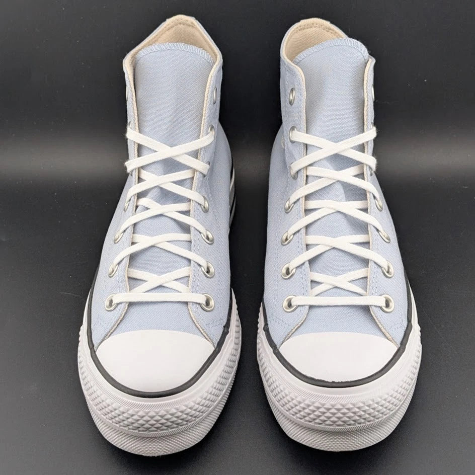 All Star Converse CTAS Lift HI Blue Platform Shoe Sneakers Women's Size 9 or 10 Converse