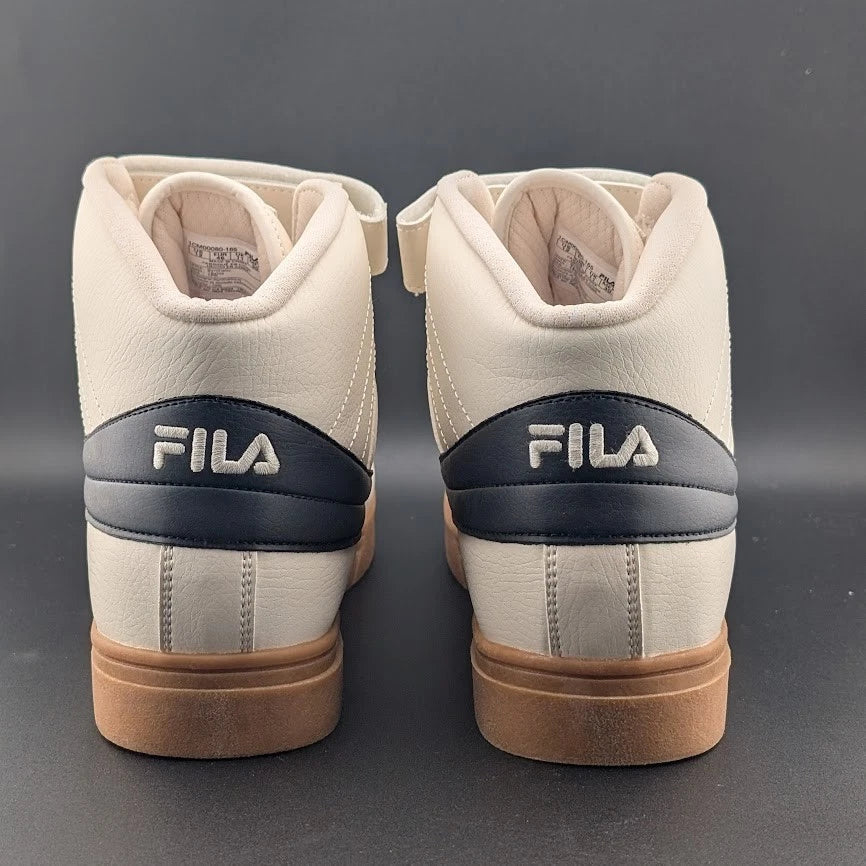 Fila Vulc 13 Ivory with Black Flag and Gum Soles Size 12 1CM00080-165 SoleComfort.shoes