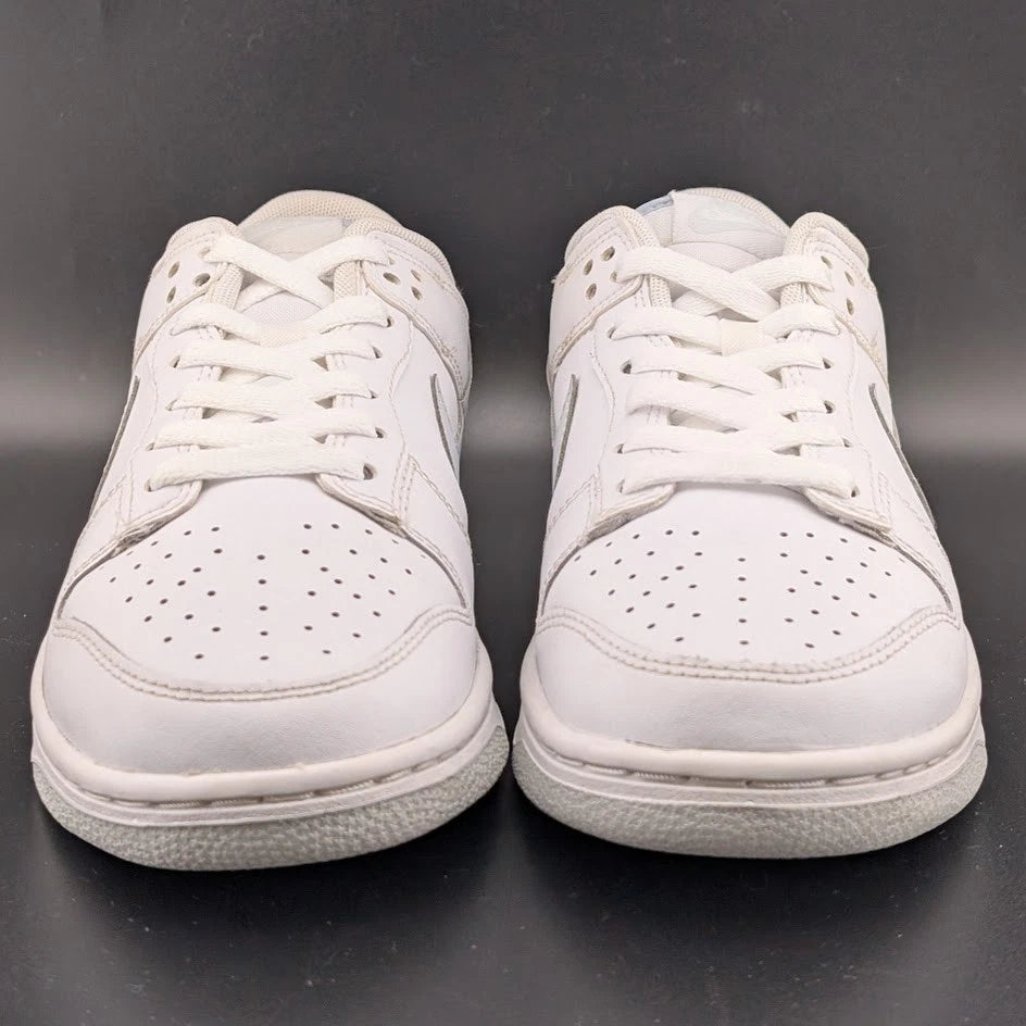 Nike Men's Size 7 / Womans 8.5 Dunk Low Pure Platinum DV0831-101 SoleComfort.shoes