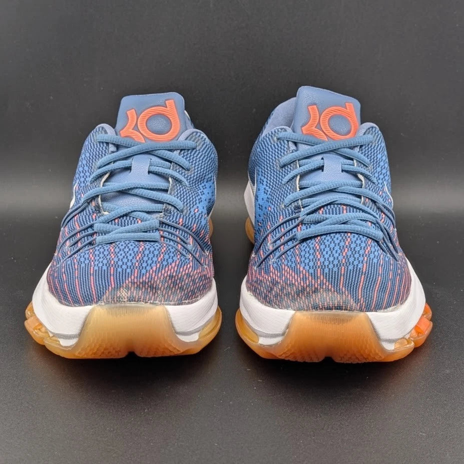 Nike KD 8 Away-Ocean Fog Midnight Navy-Kids Size 6Y 749375-414 Authentic Durant SoleComfort.shoes