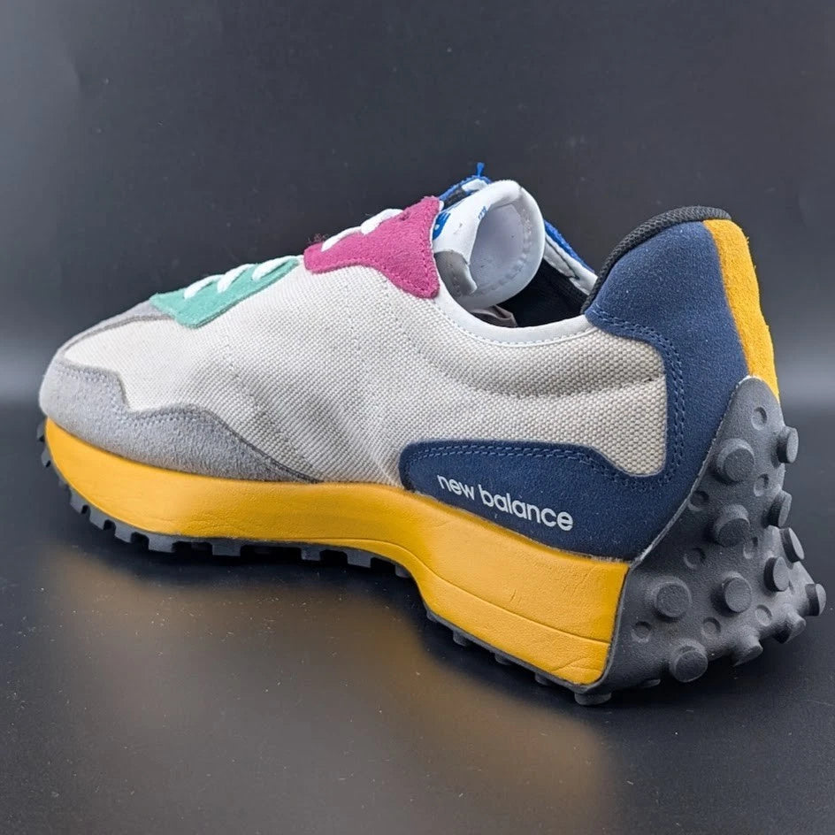 Dejounte Murray New Balance 327 Shoes Mens Size 11 Suede Heat Up-Orange MS327FIN SoleComfort.shoes