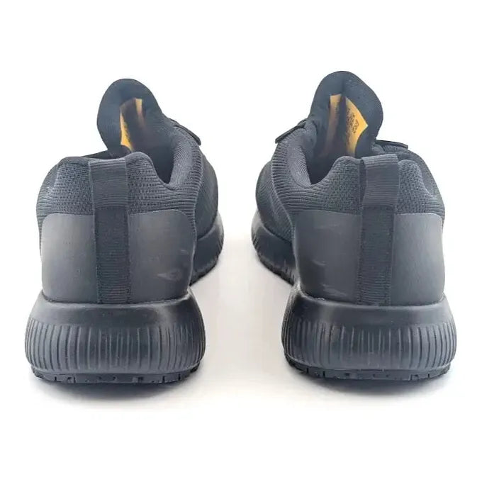 Pre-owned Skechers Womens Size 6.5 Wide Squad SR Slip-On Slip Resistant Work Shoes 77222W - SoleComfort.shoes