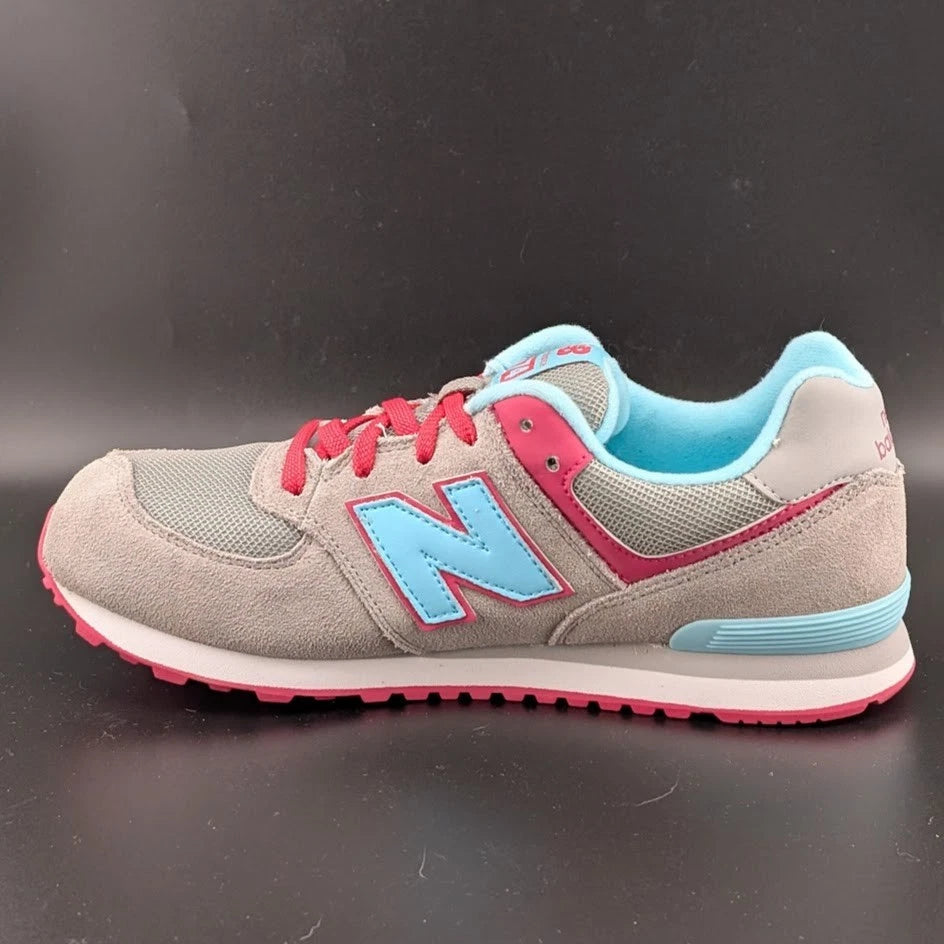 New Balance 574 Classics Big Kids Style : Kl574ALG Womens Size 7.5 Kids Size 6 SoleComfort.shoes