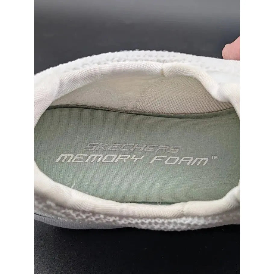 Skechers Womens Size 9 Summits Cool Classic Sneakers White Mesh Shoes 149206 - SoleComfort.shoes