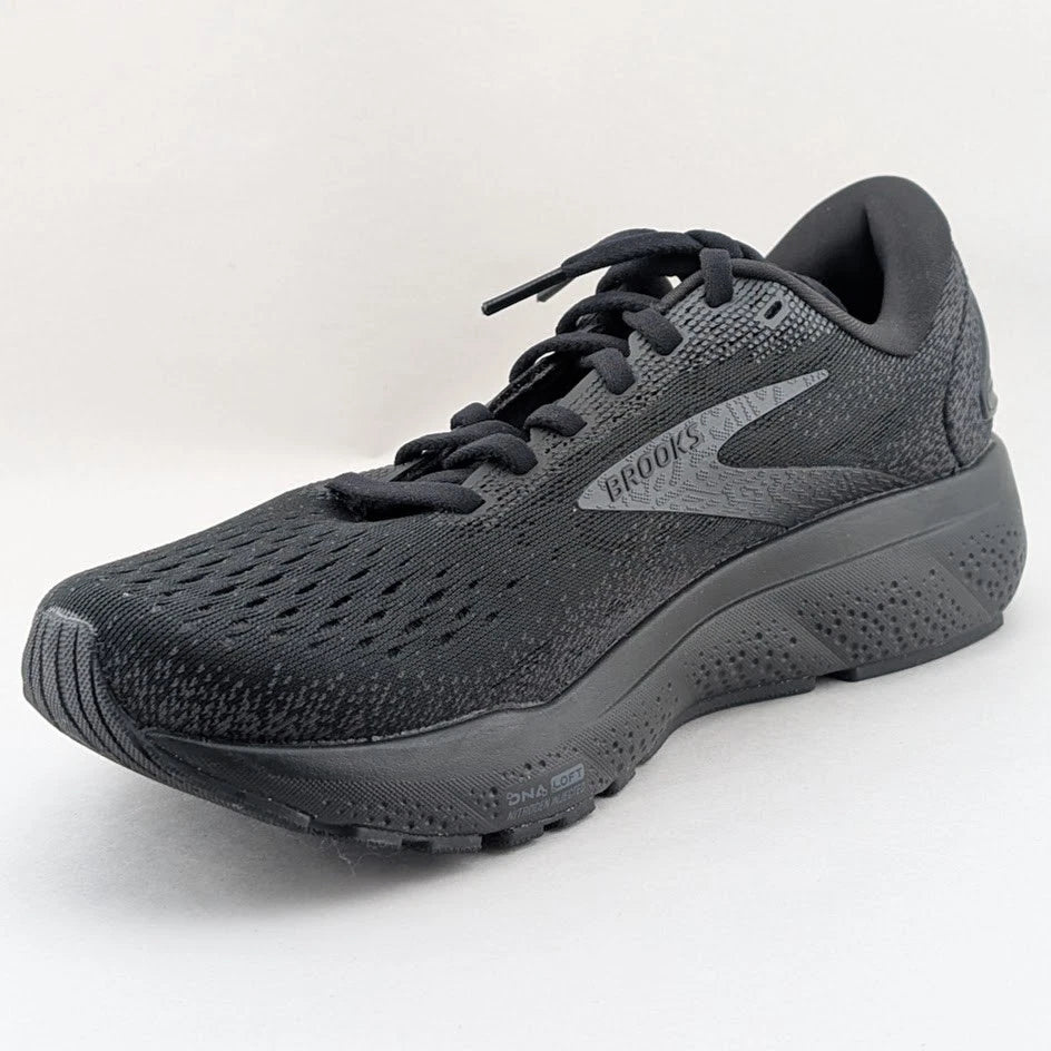 Brooks Women's Ghost 16 Lace Up Athletic Shoes Black Wide Sz 7b 1204071B020 SoleComfort.shoes