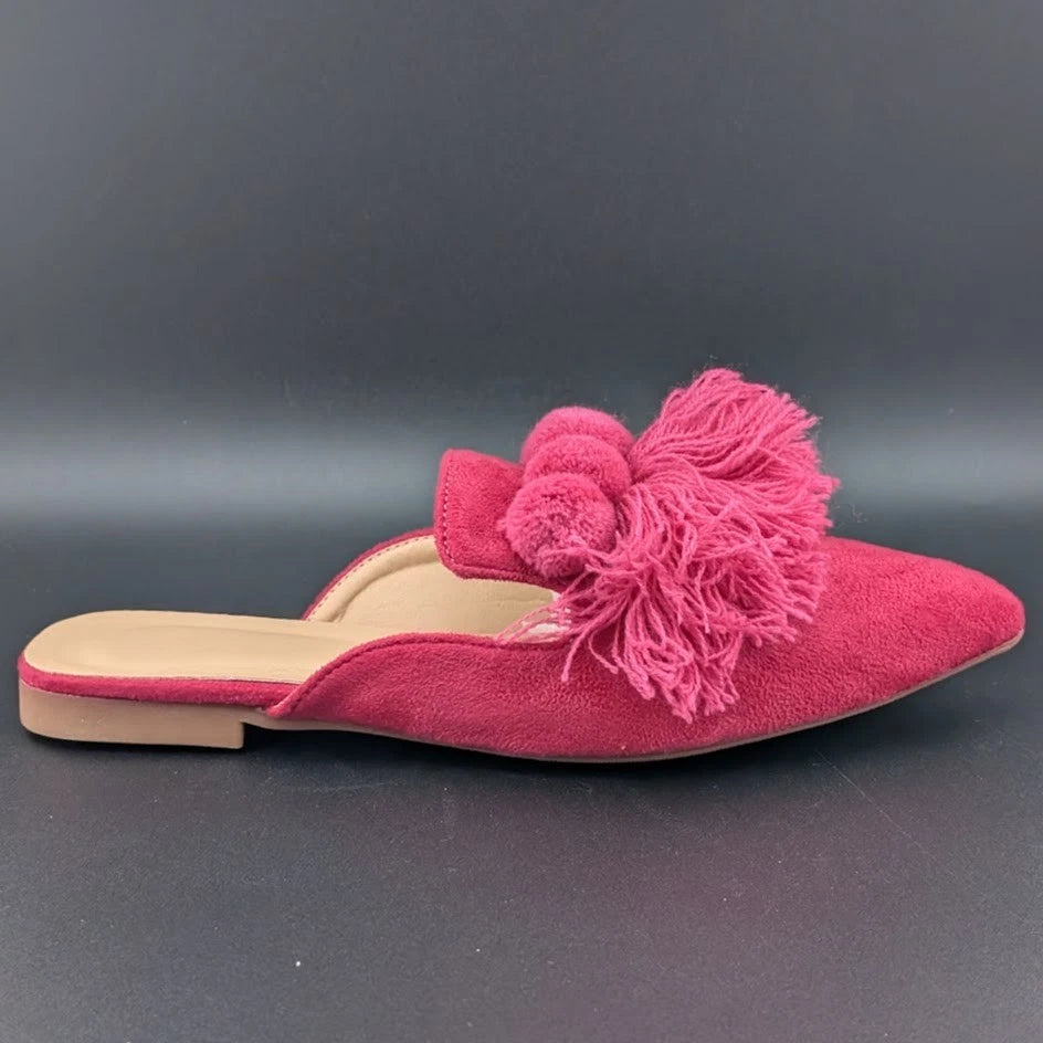 Verdusa Flat Pointed Toe Slip-On Loafer Mules Women’s Shoes Size 6-6.5 (EU 37) SoleComfort.shoes