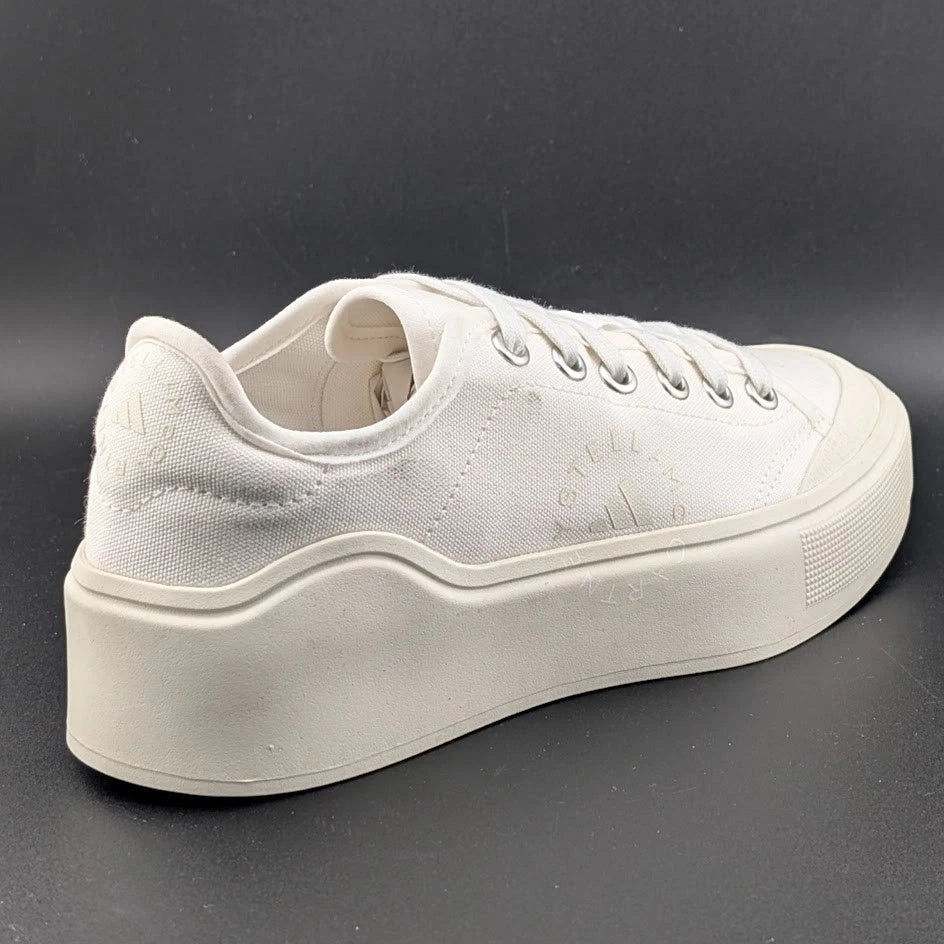 adidas Women's Size 8 Stella McCartney Court Cotton Athletic Shoes (Mens Size 7) adidas