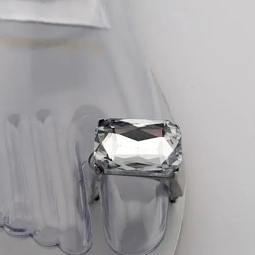 Womens Size 10/10.5 Rhinestone Bling Summer Jeweled Sandals Slip on Toe-Ring Flip Flop - SoleComfort.shoes