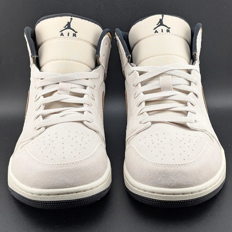 Nike Air Jordan 1 Mid, SE Brown Elephant, Size 12, New in Box SoleComfort.shoes