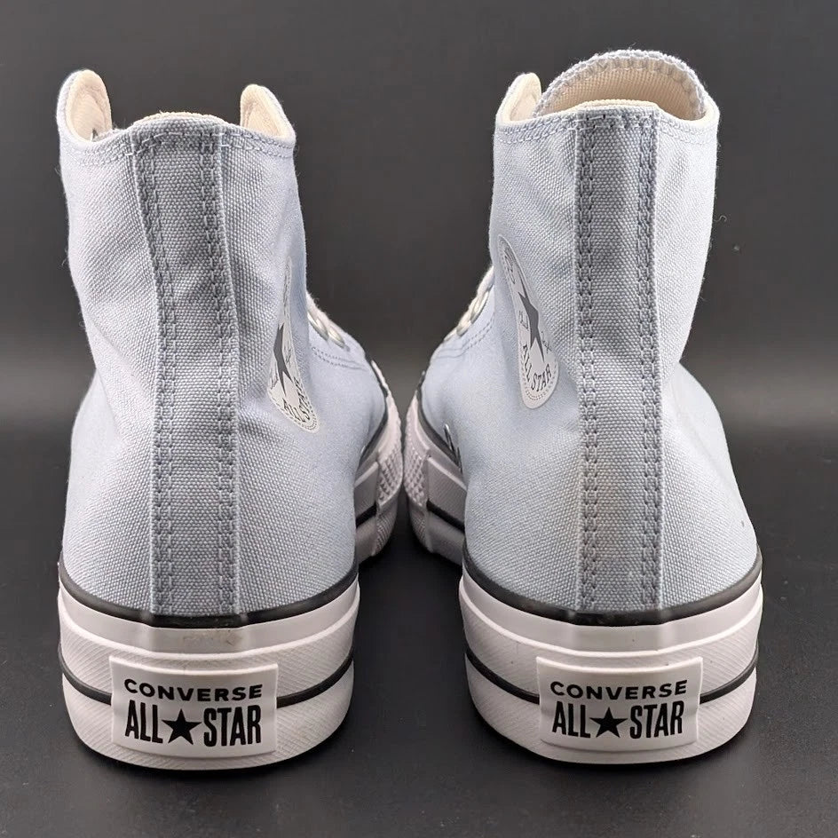 All Star Converse CTAS Lift HI Blue Platform Shoe Sneakers Women's Size 9 or 10 Converse