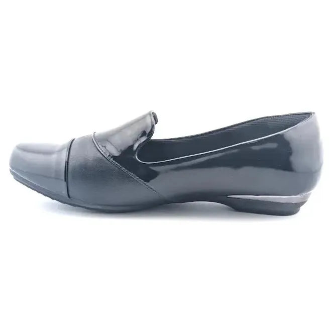 Pre-owned Ortho+rest Women Bunion Dress Shoes Low Heel Orthopedic Slip on Size 10, Black Ortho+rest