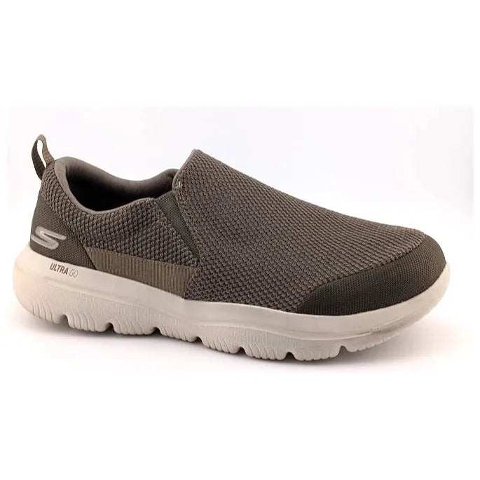 Skechers Men's 9.5EWW Performance Go Walk Evolution Ultra-Impeccable Khaki 54738 SoleComfort.shoes