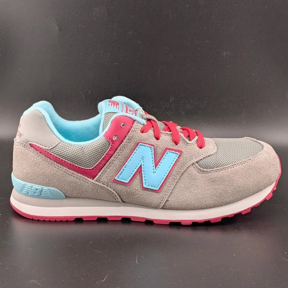 New Balance 574 Classics Big Kids Style : Kl574ALG Womens Size 7.5 Kids Size 6 SoleComfort.shoes