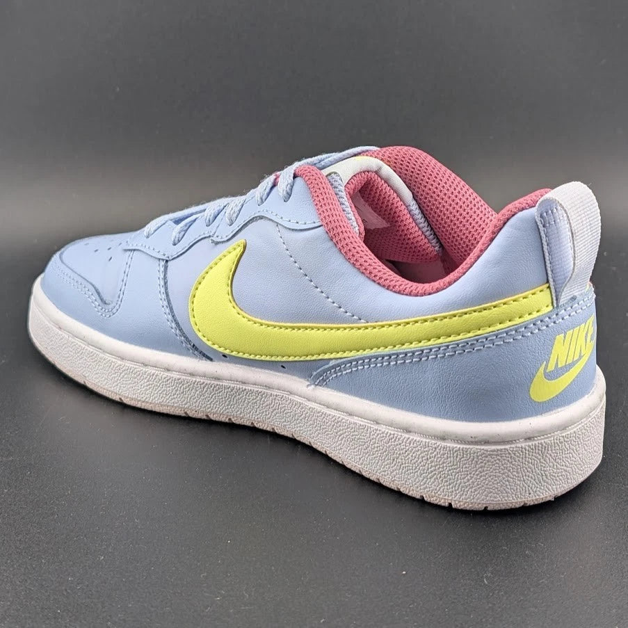 BIG KID'S Nike Court Borough Low 2 GS, UNISEX, Leather, BQ5448-405 | SUPER CLEAN SoleComfort.shoes