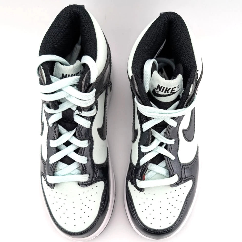 New Childs Nike Dunk High SE (PS) NBA All Star Barely Green / Black Patent Size 12C Nike