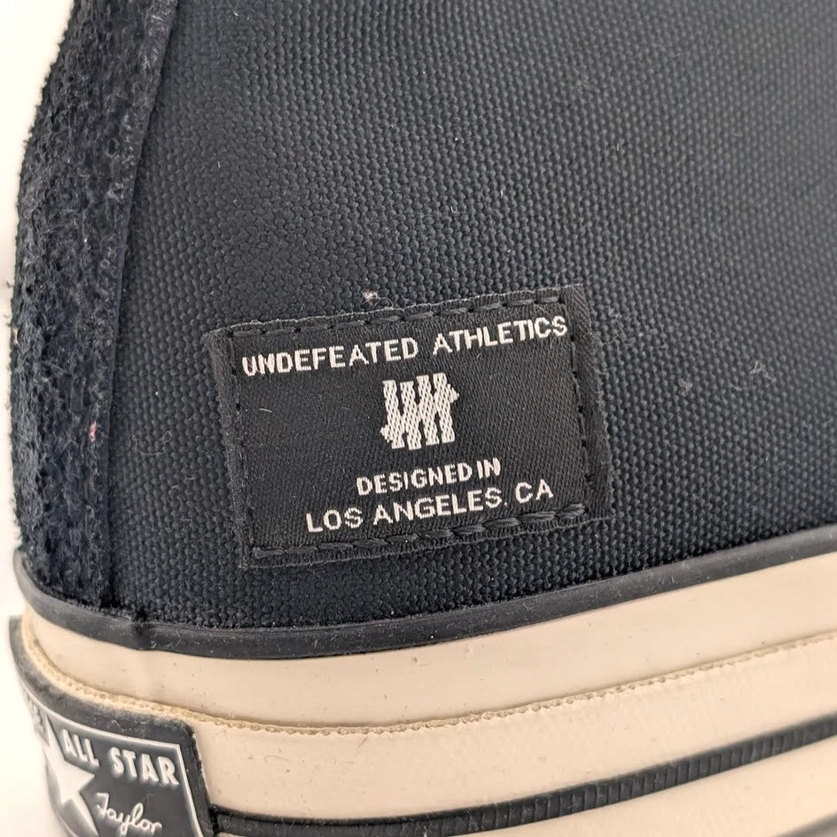 Converse Chuck Undefeated 1970's Mid Men's Size 16 Black/Natural A00673C SoleComfort.shoes