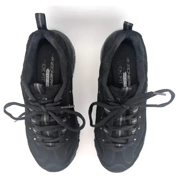 Pre-owned Womens Skechers Size 5 Wide DLites Leather Play on Fashion Lace-Up Oxford 2024 - SoleComfort.shoes