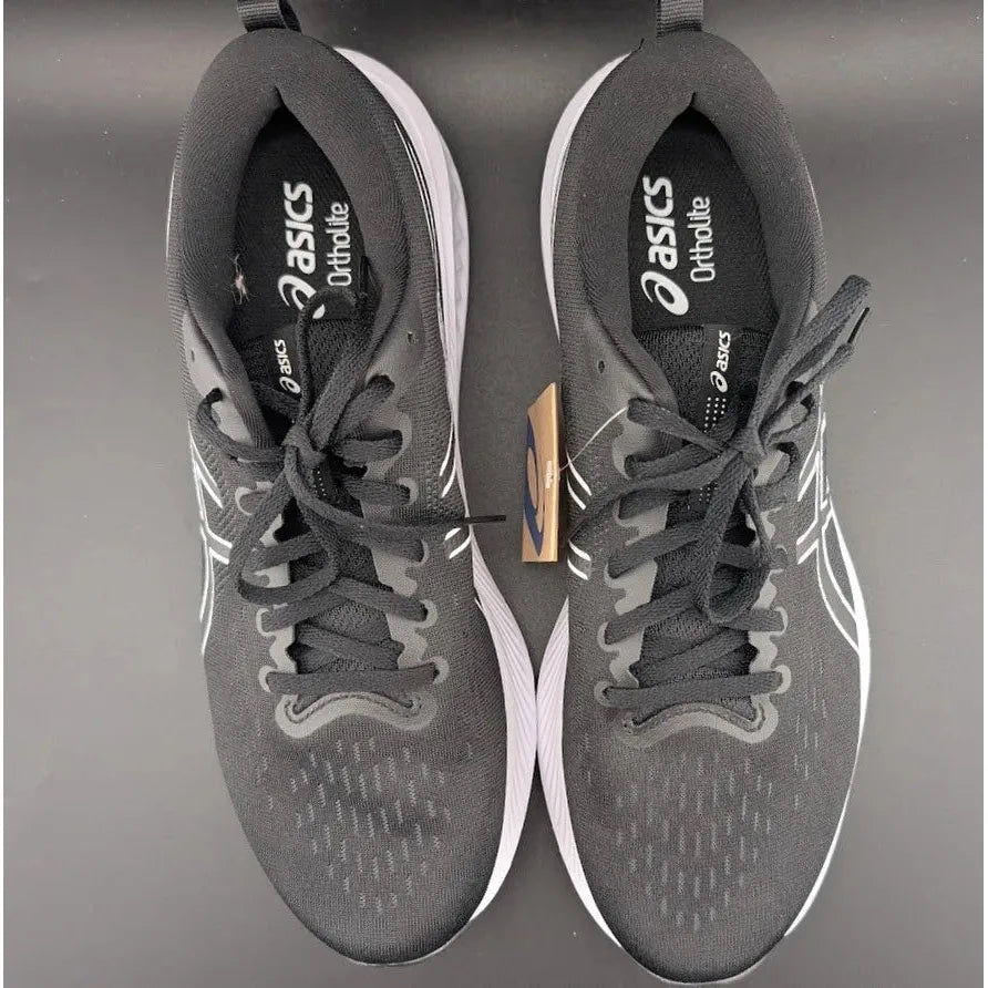 Asics Gel-Excite 10 Black / White Shoes Mens Sz 11 Ortholite Insole 1011B600-003 SoleComfort.shoes