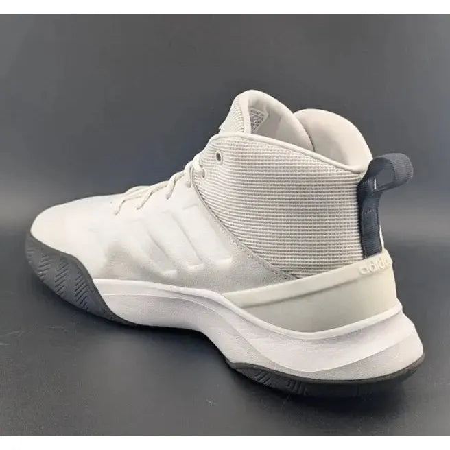 Size 12 - adidas Own The Game White Black Pre-owned Excellent Condition - SoleComfort.shoes