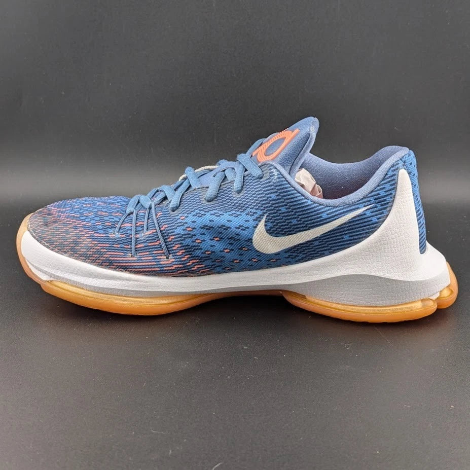 Nike KD 8 Away-Ocean Fog Midnight Navy-Kids Size 6Y 749375-414 Authentic Durant SoleComfort.shoes