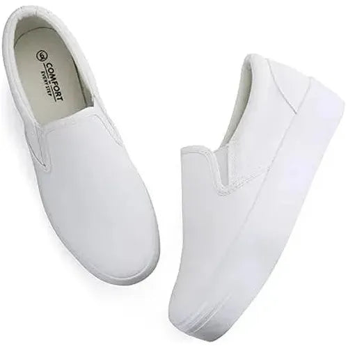 Women Slip-on Platform Loafers Casual Comfortable Loafer Shoes Unbranded