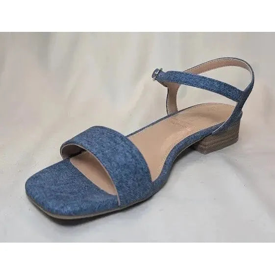 LC Lauren Conrad Obsidian Denim Blue Women's Slide Sandals - Size 8.5 NWB LC Lauren Conrad