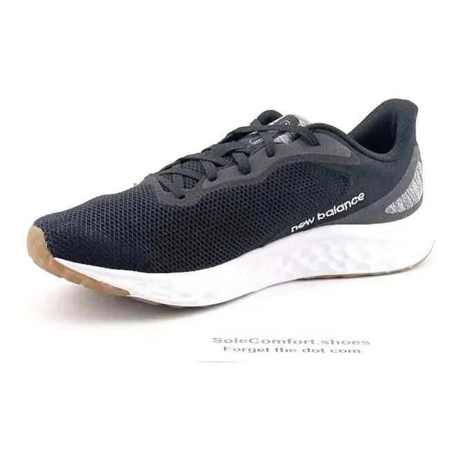 Pre-owned Men's Size 10.5 New Balance Arishi V4 Running Sneakers Black White Walking Shoes - SoleComfort.shoes