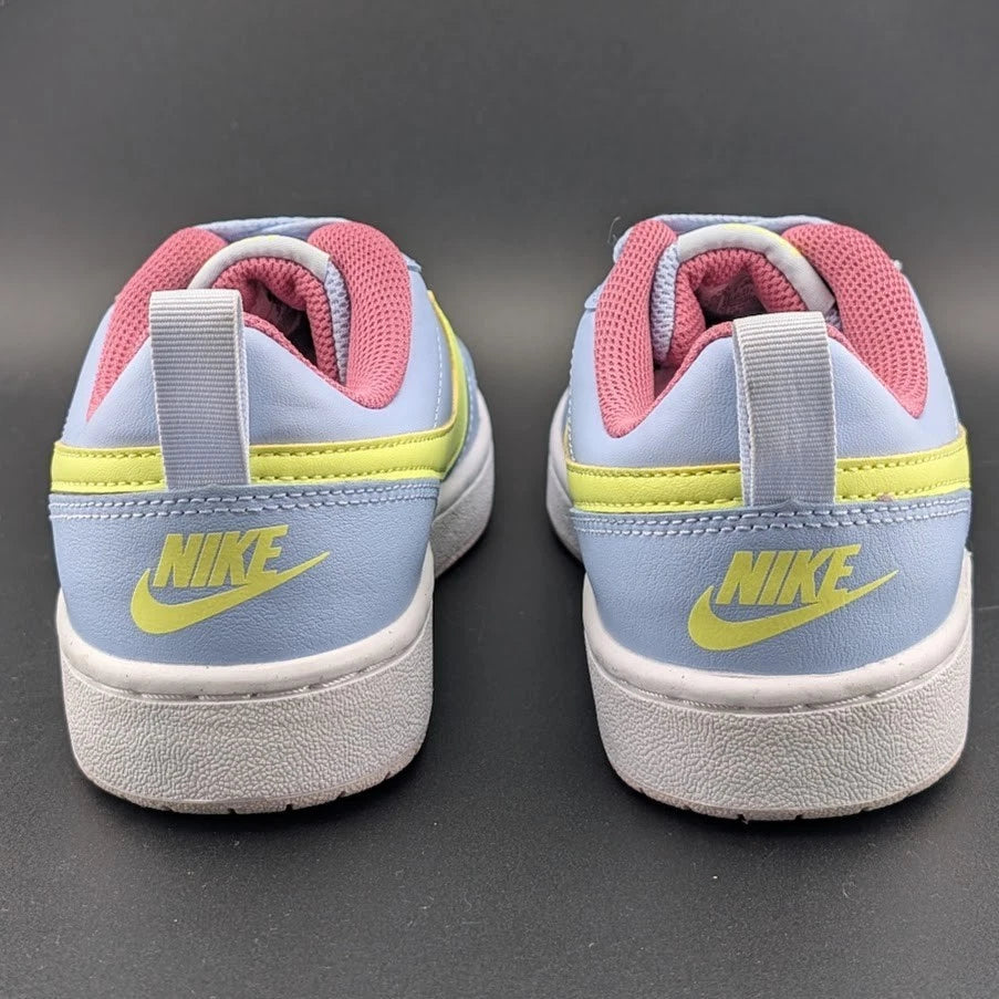 BIG KID'S Nike Court Borough Low 2 GS, UNISEX, Leather, BQ5448-405 | SUPER CLEAN SoleComfort.shoes