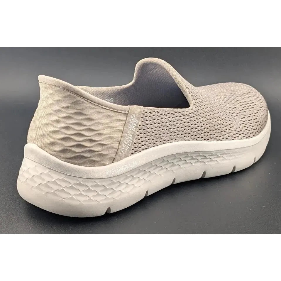 Women's Size 7.5 Skechers Go Walk Flex-Relish Taupe Running Shoes Sneakers SoleComfort.shoes