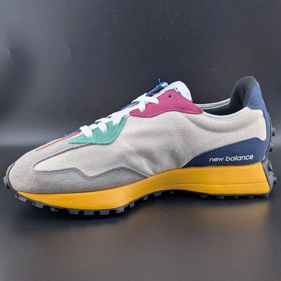 Dejounte Murray New Balance 327 Shoes Mens Size 11 Suede Heat Up-Orange MS327FIN SoleComfort.shoes