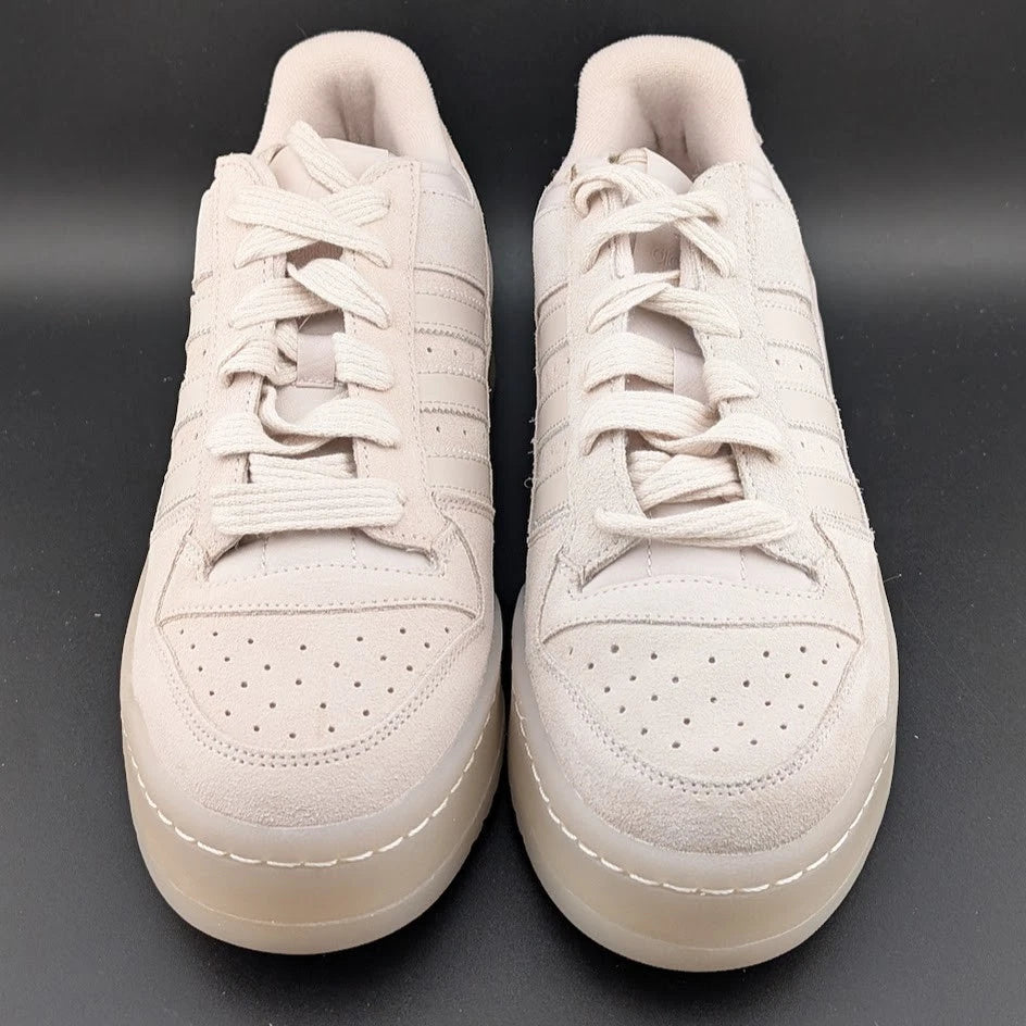 adidas Forum Bold Stripes Putty Mauve Cream White Women's Size 8.5 Sneaker SoleComfort.shoes