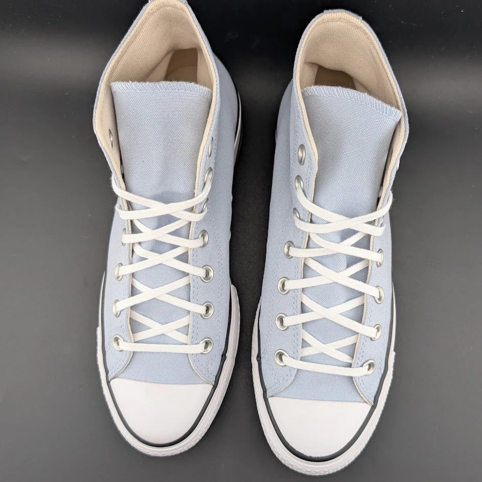 All Star Converse CTAS Lift HI Blue Platform Shoe Sneakers Women's Size 9 or 10 Converse