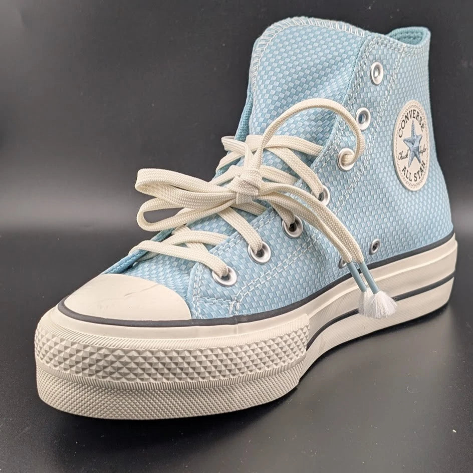 Converse Chuck Taylor All-Star Lift Platform Womens Size 7.5 Infinity Pool Blue SoleComfort.shoes