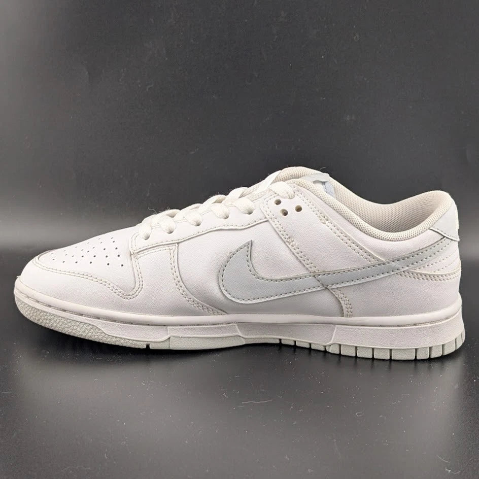 Nike Men's Size 7 / Womans 8.5 Dunk Low Pure Platinum DV0831-101 SoleComfort.shoes