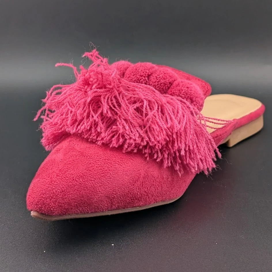 Verdusa Flat Pointed Toe Slip-On Loafer Mules Women’s Shoes Size 6-6.5 (EU 37) SoleComfort.shoes