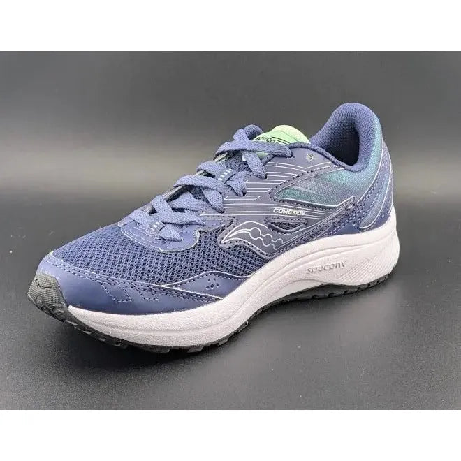 Saucony Women's Size 7 Cohesion 15 Running Shoe Cobalt/Mint S10701-15 Comfort - SoleComfort.shoes