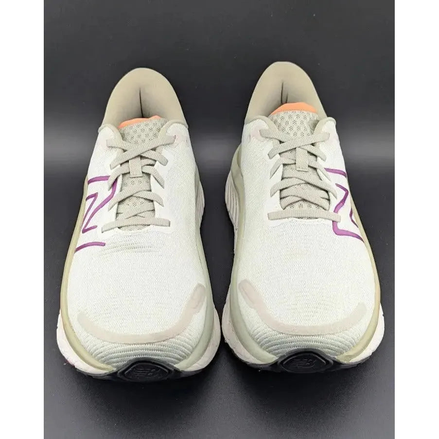 New Balance Womens 9W Foam Kaiha Road Mint/Plum/Mango Running Sneakers SoleComfort.shoes