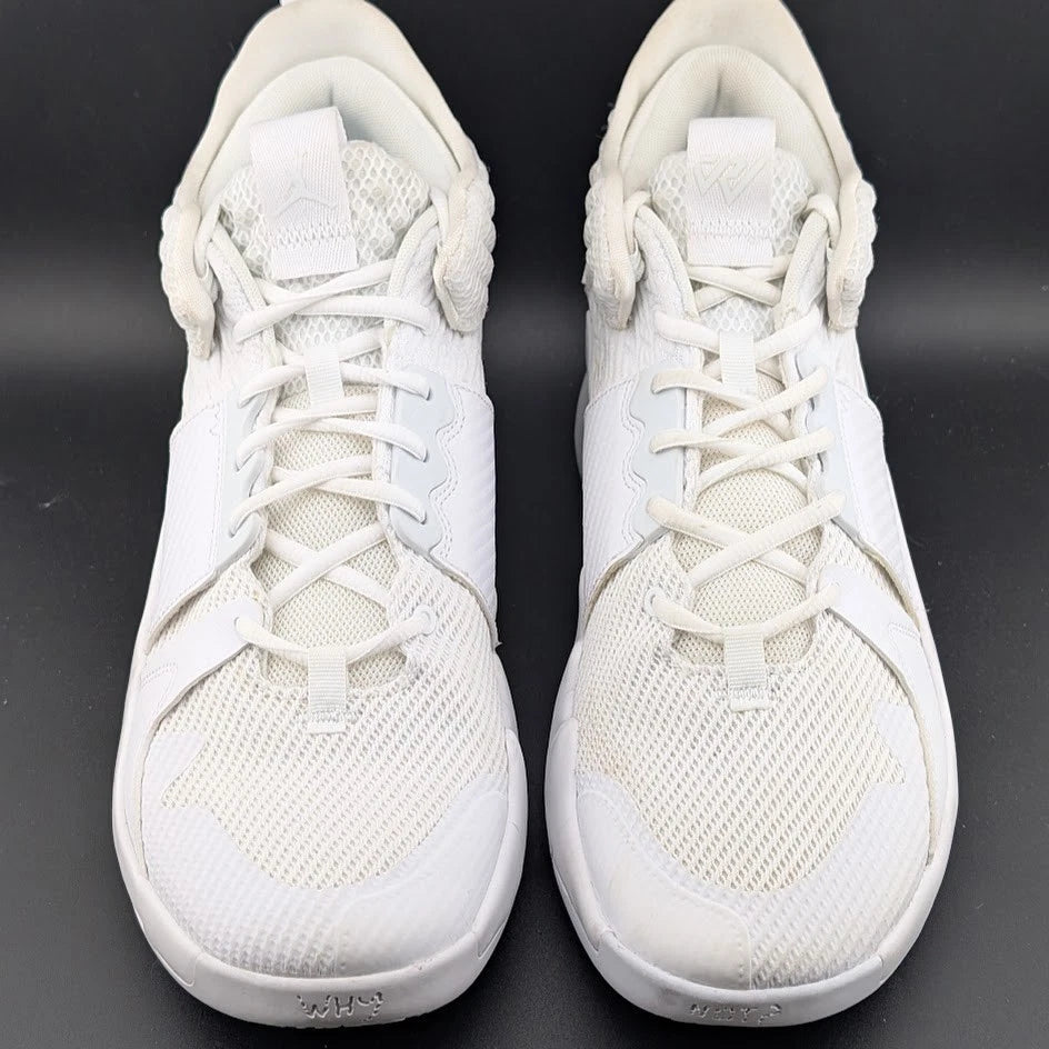 Jordan Men's Size 11 Why Not Zer0.2 Triple White AO6219-101 Nike