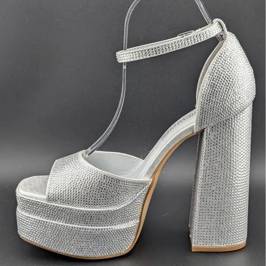 Dream Pairs Women Sz 7 | 2" Platform Chunky 5.5" Heel Pumps College Style Party SoleComfort.shoes