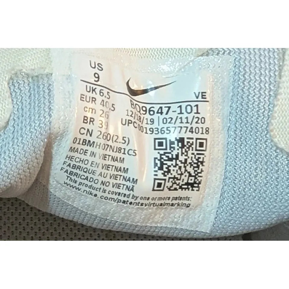 Women's Nike Air Zoom Pegasus 37 Running Shoes Size 9 Summit White SoleComfort.shoes