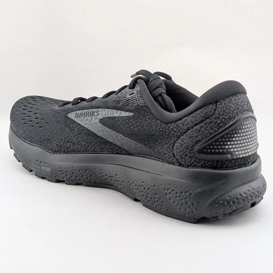 Brooks Women's Ghost 16 Lace Up Athletic Shoes Black Wide Sz 7b 1204071B020 SoleComfort.shoes