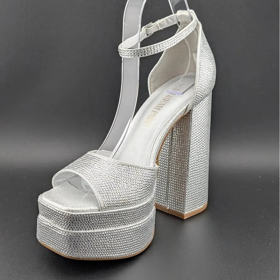 Dream Pairs Women Sz 7 | 2" Platform Chunky 5.5" Heel Pumps College Style Party SoleComfort.shoes