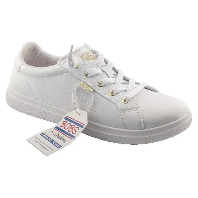Bobs By Skechers D'VINE-INSTANT DELIGHT White Sneakers Women's Size 8.5 Skechers