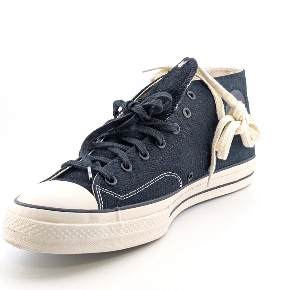 Converse Chuck Undefeated 1970's Mid Men's Size 16 Black/Natural A00673C SoleComfort.shoes