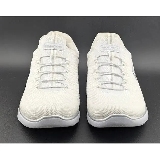Skechers Womens Size 9 Summits Cool Classic Sneakers White Mesh Shoes 149206 - SoleComfort.shoes