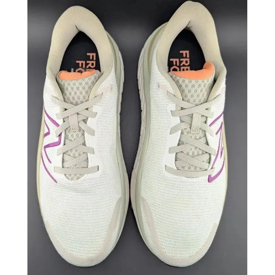 New Balance Womens 9W Foam Kaiha Road Mint/Plum/Mango Running Sneakers SoleComfort.shoes