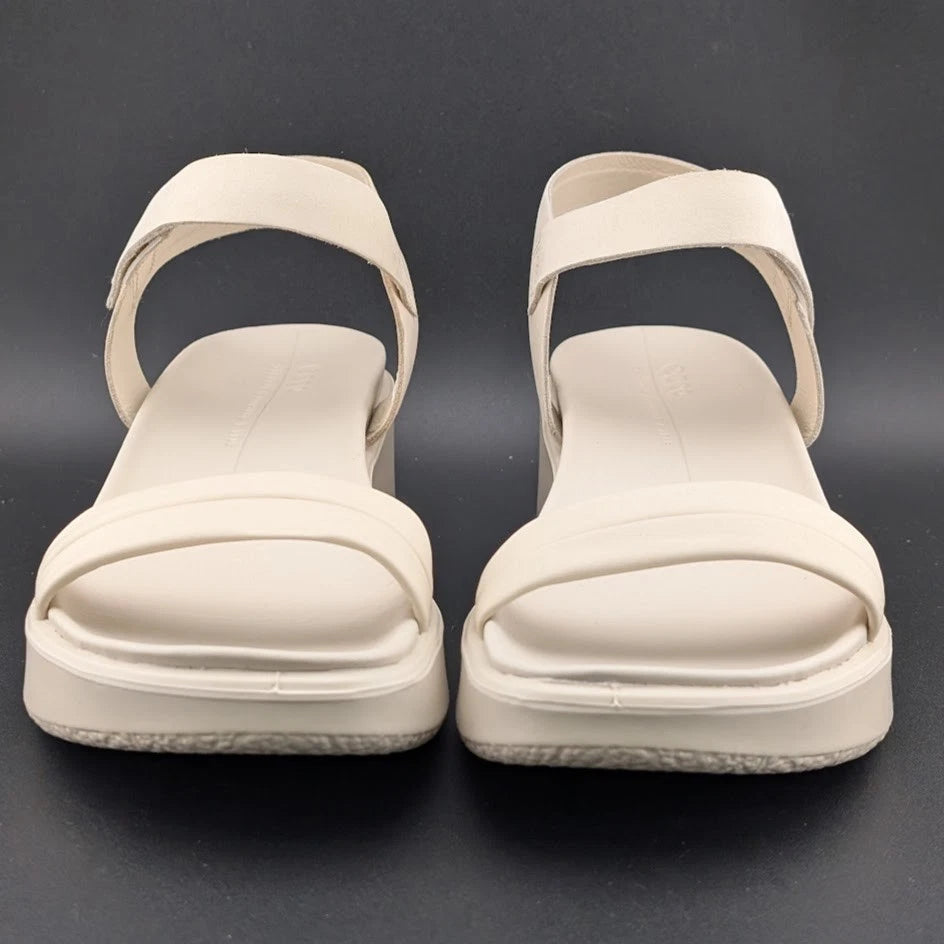 ECCO Women's Size 7-7.5 Flowt LX Wedge Sandal - Limestone - 273303-59113 SoleComfort.shoes