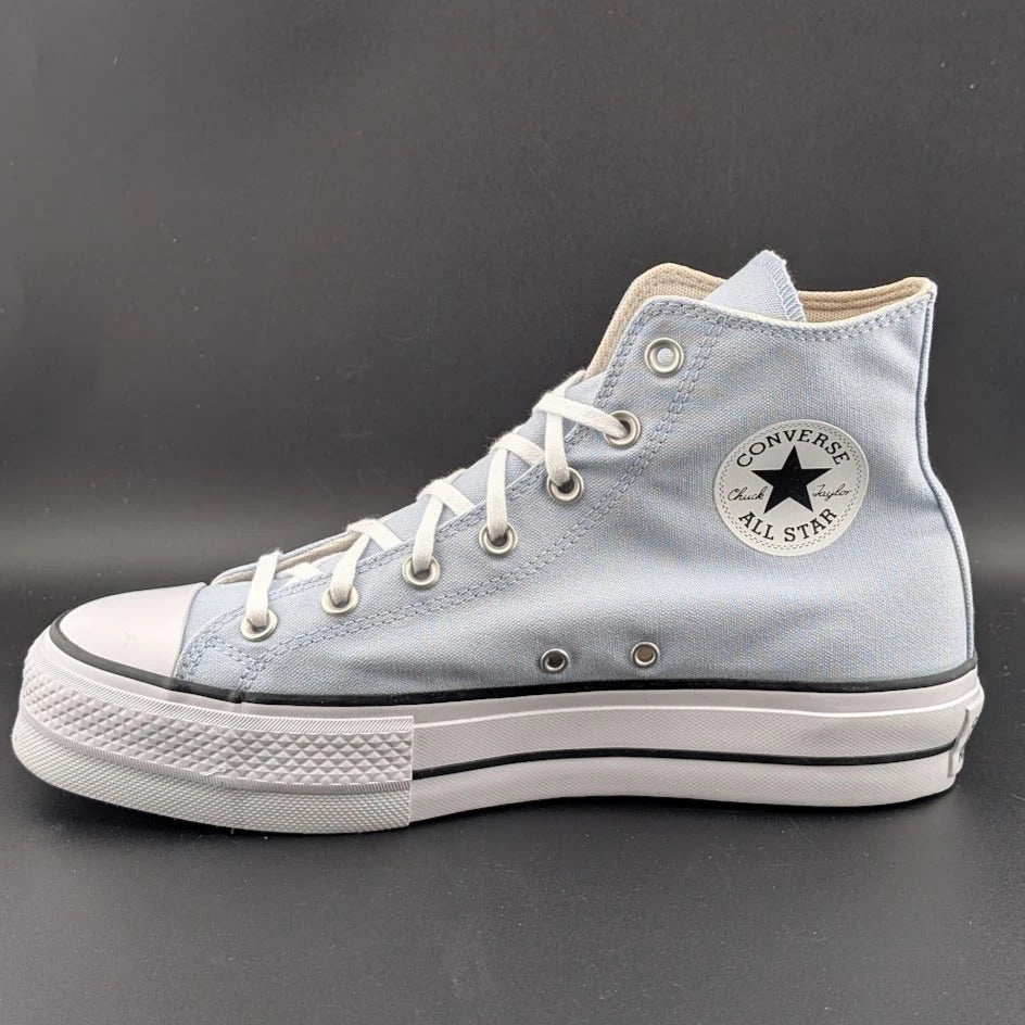 All Star Converse CTAS Lift HI Blue Platform Shoe Sneakers Women's Size 9 or 10 Converse