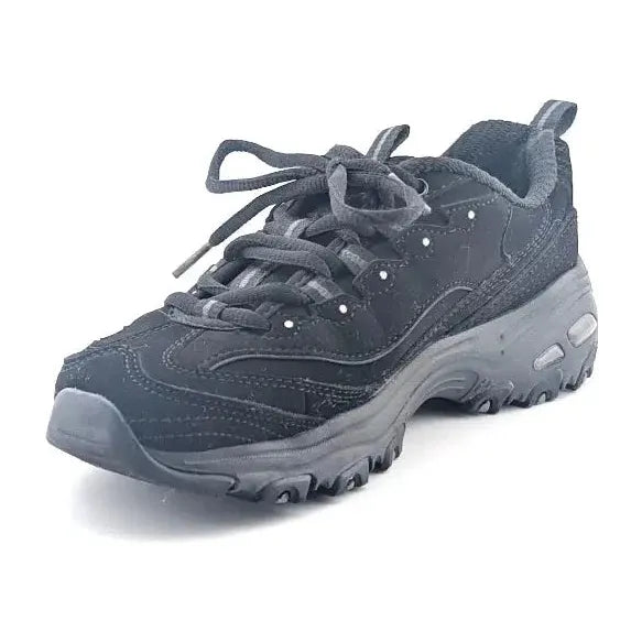 Pre-owned Womens Skechers Size 5 Wide DLites Leather Play on Fashion Lace-Up Oxford 2024 - SoleComfort.shoes