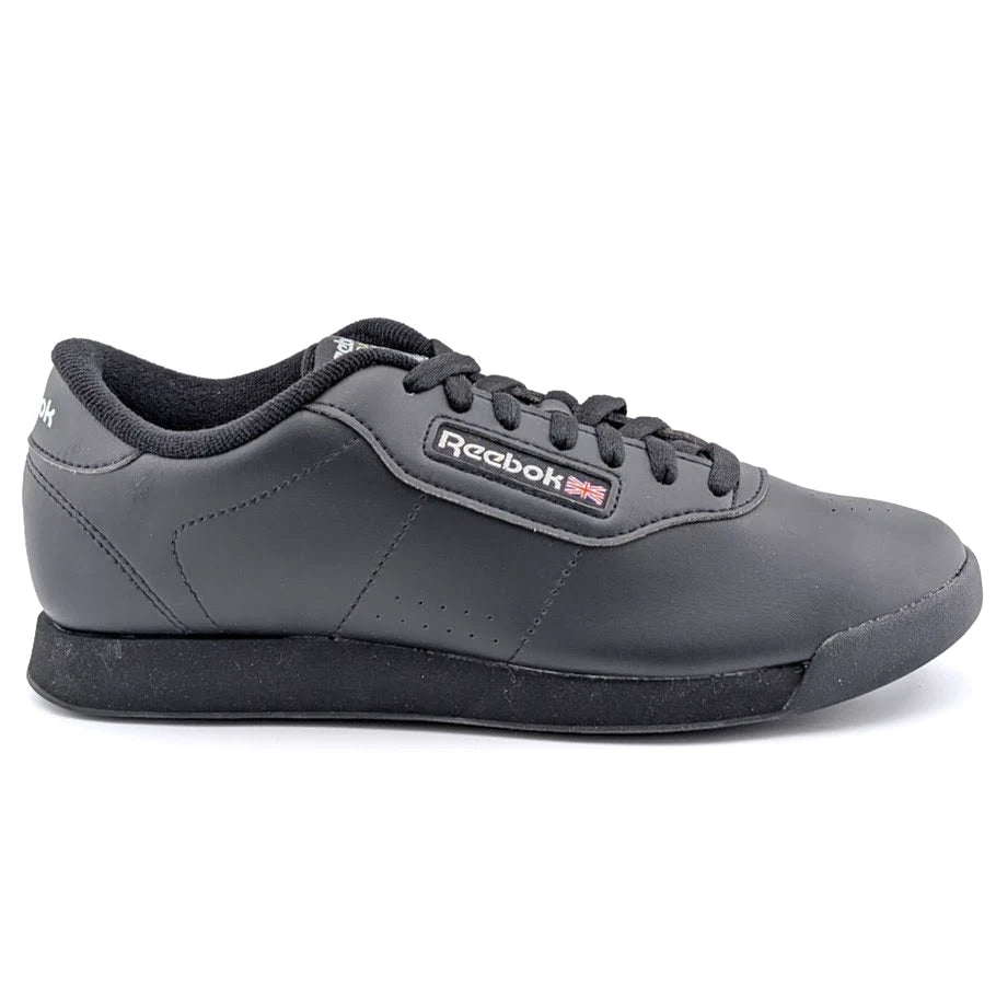 Reebok Women's Size 8 Classic Princess Aerobic Training Sneakers Black 100000120 SoleComfort.shoes